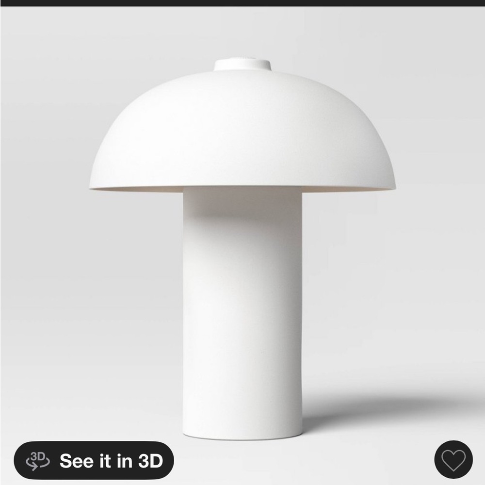 Target ceramic White Table Lamp